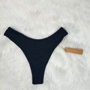 SKIMS Dipped Thongs Color Onyx Size XL Style PN-DTH-2027 New